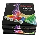 36 Farben x 200m ACKERMANN UNIVERSAL 120 NÄHGARN (Allesnäher) in handlicher Box. ACKERMANN UNIVERSAL 120 Nähgarn-Box. Nähgarnsortiment, Nähgarn-Set, Nähgarne, Nähgarn-Sortiment-Set, Qualitätsgarn