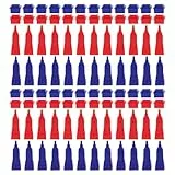 BESPORTBLE Ersatzspielsteine aus Kunststoff für Brettspiele 80 Stück mit Häusern und Hotels Zubehör für Mehrspieler Brettspiele