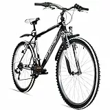 Bergsteiger Denver 26 Zoll Mountainbike, geeignet ab 155 cm, 18 Gang-Schaltung, Licht, Schutzblech, Gabel-Federung