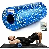 GYMERK Faszienrolle Mittlere Härte, Foam Roller (33 x 17 cm), Selbstmassage Fazienrolle zur Dehnung & Fitness des Rücken Wirbelsäule Beine, Effektive Massagerolle für funktionales Training