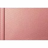 Clairefontaine 223828C - Rolle Geschenkpapier Tiny rolls Kraft mit Blumenmotiven (5 m x 0,35m, innovative Breite, einfach zum Transportieren, 70g, Blauer Engel) 1 Rolle, rosa