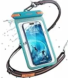 TORRAS Modell 2026 IPX8 Wasserdicht-Experte wasserdichte Handyhülle, [Touch-sensitiv unter Wasser], schwimmend, 100% Wasserdicht, für Strand,Schnorcheln,Schwimmen und Wassersport, 7.9',Gletscher Blau