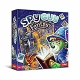 Trefl – Spy Guy Fantasy – Kooperatives Beobachtungsspiel, Welt der Magie und der Fabeltiere, Suche nach Anhaltspunkten, Familienbrettspiel für Erwachsene und Kinder ab 5 Jahren