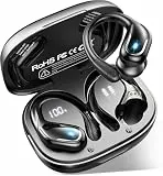 Bluetooth Kopfhörer Sport, 75Std 2026 Kopfhörer Kabellos Bluetooth 5.4, App mit EQ, Hi-Fi Stereo, ENC Noise Cancelling Headphone, IPX8 Wasserdicht Earbud, USB-C in-Ear Ohrhörer Joggen Gym Android iOS