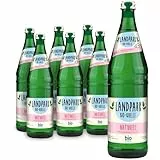 Landpark Bio-Mineralwasser Naturell, 12 x 0,75 l in Glasflaschen - ohne Kohlensäure - Reich an wichtigen Nährstoffen wie Calcium und Magnesium