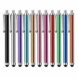 Ziyan 10 Stück Stylus Universal Eingabestift Stift Touch Pen für Handy Tablet Alle Smartphone Kapazitiven Touchscreen