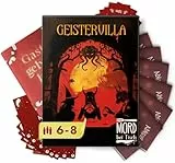 MORD bei Tisch Krimidinner für Zuhause - 6 bis 8 Personen - Der Geistervilla Fall - Das Krimi Spiel ab 16 Jahren – Ideal als Krimi Dinner für eine mörderische Dinnerparty