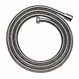 hansgrohe Secuflex Metallbrauseschlauch für 4-Loch Wannen-/ Fliesenrandarmatur, Ersatzteil Brauseschlauch 2 m,