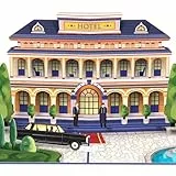 papercrush® Pop-Up Karte Hotel - 3D Hotelgutschein, Gutscheinkarte für Hotelübernachtung, Geburtstagskarte für Hotel Gutschein - Reisegutschein für Städtereise zum Geburtstag & Hochzeitstag