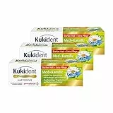 Kukident Haftcreme Med+Kamille Zahnreiniger für die Dritten, 3er Pack (3 x 40 g)