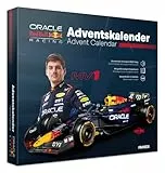 FRANZIS 67245 - Oracle Red Bull Racing Adventskalender 2025 - Modellbausatz im Maßstab 1:43, inkl. Soundmodul und 52-seitigem Begleitbuch