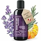 ALPENHERZ Saunaaufguss - 100% naturrein - 100ml mit ätherische Öle aus Lavendelöl, Mandarine & Rosmarienöl Saunadüfte Aufgussmittel Saunaöl Sauna Zubehör Saunaduft Aufguss Geschenkset