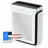 LEVOIT HEPA Luftreiniger, Air purifier mit Lichtsensor und waschbarem Vorfilter, 23 dB, CADR 243 m³/h, Wohnung bis 52 m², entfernt 99,97 % von Staub, Pollen, Tierhaaren & Gerüchen, Tiermodus
