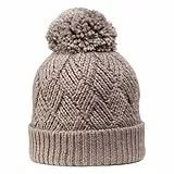 Giesswein Mütze Setzberg - Gefütterte Wintermütze aus Merinowolle, Strickmütze mit Bommel, Beanie Unisex