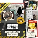 Hidden Games Tatort - In den Fängen des Bösen - Krimispiel - (Special Edition) - Mordfall lösen Spiel | Crimegame | Krimigame | Versteckte Spiele für Erwachsene | Hiddensee | Fall lösen