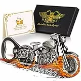 LKKCHER Weihnachtsgeschenke für Männer, Motorrad Flaschenöffner, Einzigartiges Geschenke für Männer, Biergeschenk für Männer, Motorrad Geschenk, Vatertagsgeschenk, Geburtstagsgeschenk für Männer