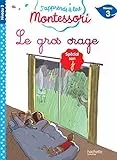 Le gros orage, niveau 3 - J'apprends à lire Montessori: Spécial son j, niveau 3