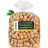 Kork-Deko Gebrauchter Champagnerverschluss | Deko für Hochzeit, Basteln, Kreationen, 250 Stück