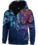 SwissWell Herren Sweatshirts mit Fleece Warm Hoodies für Männer mit Kapuze Sweatshirts Reißverschluss Kapuzenjacke