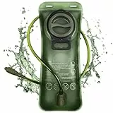 flintronic Trinkblase 1,5L/2L Wasserblase für Trinkrucksack, BPA-freies Wasserblase für Rucksack, mit auslaufsicherer Wasserreservoir, Trinkbeutel Wassertank mit Schlauch ALS Trinksystem