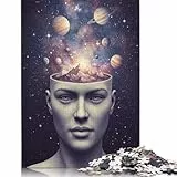1000-teiliges Cosmic Mindscape Quadratpuzzle für Erwachsene, Papierpuzzle, anspruchsvolles Spiel, 38 x 26 cm / 1000 Teile