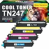 TN-243CMYK TN247 MFC L3750CDW Toner: für Brother DCP-L3550CDW Toner MFC-L3750CDW MFC-L3770CDW HL-L3210CW HL-L3230CDW MFC-L3710CW MFC-L3730CDN TN243CMYK TN 243CMKY 247 TN-247 TN-243 4er-Pack