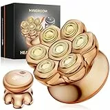 7D PRO Glatzen Rasierer Herren,MAXGROOM IPX6 Wasserdicht Kopfrasierer Glatze mit Magnetische Schwebender Kopf,1400mAh Akku Kopf Rasierer Herren,8800RPM Gold Head Shaver Men,Typ-c 0 mm Glatzenrasierer
