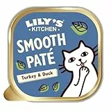 Lily’s Kitchen Vollwertnahrung Nass Katzenfutter für ausgewachsene Katzen 19 Schalen (19 x 85g) Geflügelpastete