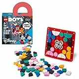 LEGO 41963 DOTS Micky und Minnie Kreativ-Aufnäher, DIY Bastelset zum Dekorieren von Kleidung, Rucksäcke, Accessoires, kreative Aktivität, Spielzeug für Kinder