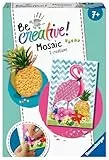 Ravensburger 18240 BeCreative Mosaik Tropical, DIY für Kinder ab 7 Jahren