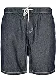 Southpole Herren Denim Shorts darkblue Washed, S