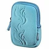 Hama Fancy Neopren Flame 50 E Kompaktkamera-Tasche türkis