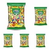 COOL Soft Kaubonbons, fruchtig weiche Kaubonbons, 200g (Packung mit 5)