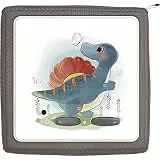 Coverlounge Folie passend für die Toniebox Schutzfolie Sticker Dino mit Schmetterlingen C-Tonie-0102-ven-de