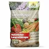 Neudorff Azet Gartendünger – Bio Universaldünger fördert die Blühkraft und reiche Ernte aller Gartenpflanzen mit natürlicher Sofort- & Langzeitwirkung, 10 kg