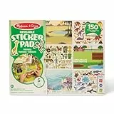 Melissa & Doug Wiederverwendbares Stickerbuch Lebensräume| Mit 5 Motivseiten und 150 Stickern | Für Kinder ab 3 Jahren