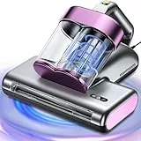 RWSRW Milbensauger für Matratzen Milbensauger mit UV-Licht Absaugung 500W 16KPA Milbenstaubsauger mit Ultraschall Matratzensauger Entfernt 99,9% Bakterien Allergene und Staub-Milben