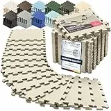 Schutzmatten Bodenschutzmatte Set Sportmatte Gymnastikmatte Puzzlematte: Puzzle Sportgeräte Matte Fitnessmatte Turnmatte Unterlegmatte Bodenmatte Sport Mat Trainingsmatte Gummimatte Yogamatte Fitness