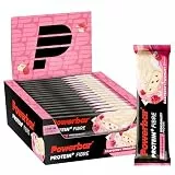 Powerbar - Protein Plus - Fibre - Raspberry Yoghurt - 16x35g - High Fibre Low Sugar Riegel - ballaststoffreich