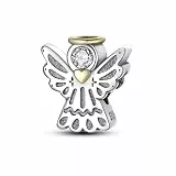 Pandach Damen Charm Anhänger für Armband 925 Sterling Silber Charms Beads passend für Armband und Halskette, Kompatibel mit Europäischen Armbänder für Frauen Mädchen