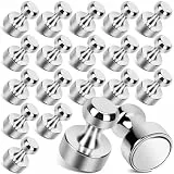 20 Stück Magnete Stark, Neodym Magnete Extra Stark, Kühlschrank Magnet e für Magnettafel, Whiteboard, Büro-, Karten- und Küchendekoration