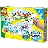 SES 144210 creative 14421 SES My First Malen mit Wasser Bilder-Set zum Ausmalen, 3 Jahre to 4 Jahre, gelb