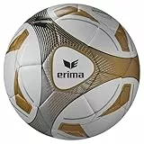 Erima Unisex-Erwachsene Hybrid Training Fußball (7192508), weiß/Gold, 5
