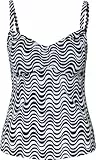 Firefly Damen MEA II MM Tankini-Badeanzug, Waves, 14/C