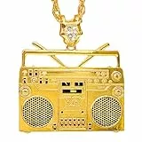 W WIDMANN MILANO Party Fashion - Halskette mit verschiedenen Anhängern, Schmuck, Accessoire für Faschingskostüme