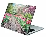 Skins4u Folie Sticker Skin Vinyl Aufkleber mit farbenfrohen Motiven für bis 15.6 Zoll 38.1x26.7cm Laptop Skin Decal Cover Fruehling