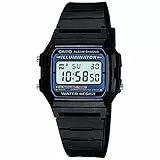 Casio HerrenArmbanduhr Digital Quarz Harz F-105W-1AWYEF