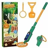Seruno Metalldetektor Kinder - Leichtes Metal Detector für Kinder, einstellbar von 60-80 cm,Perfekt für Spy Kids von 3-12 Jahren,Ideal für Outdoor-Aktivitäten