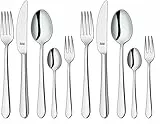 Silit Midi Besteck Set 6 Personen, 30-teilig, Monobloc-Messer, Crominox Edelstahl 18/10 poliert, glänzend, spülmaschinengeeignet (Packung mit 2)