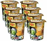 Maggi Magic Asia Saucy Noodles Sesame Chicken Taste Cup, Dragonball Edition (Abbildung kann abweichen), 8er Pack (8 x 75 g)